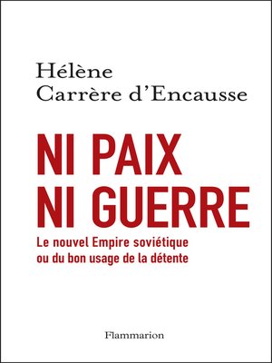 cover image of Ni paix ni guerre